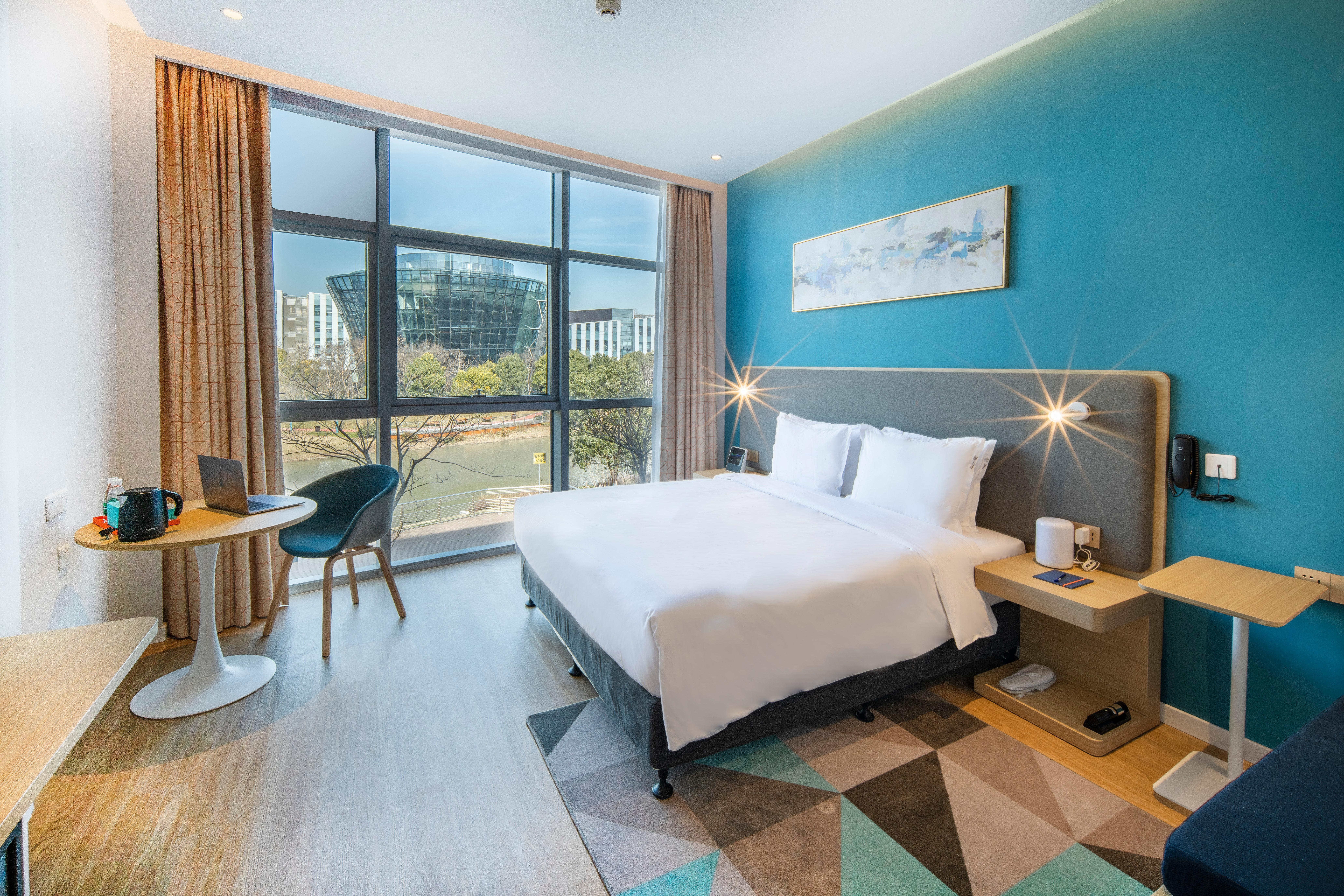 Holiday Inn Express Shanghai Pudong Zhangjiang By Ihg Zewnętrze zdjęcie